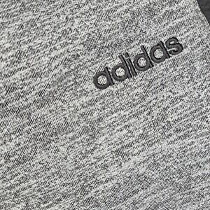 Adidas Kids Gray Heathered Jogger Sweatpants With Black Stripes Large‎